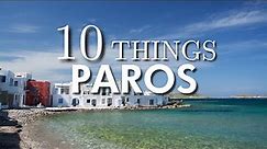 Top 10 Things To Do in Paros, Greece | Paros Greece Travel Guide