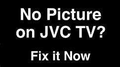 JVC TV No Picture but Sound - Fix it Now