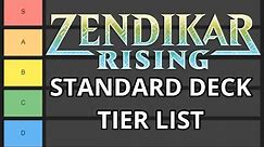 Mtg: The Zendikar Rising Standard Deck Tier List