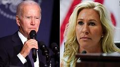 Biden flips Marjorie Taylor Greene's attack into a campaign ad using her own words