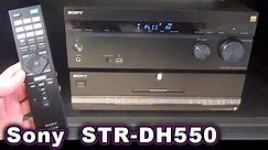 Sony STR-DH550 5.2 Stereo Receiver UNBOXING & Review 7.2 AVR STR-DN860 850 750 5.1