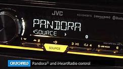 JVC KD-X340BTS Display and Controls Demo | Crutchfield Video