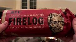 KFC Fried Chicken Fire Log Review