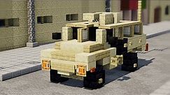 Minecraft RG-31 Nyala MRAP Tutorial v.2