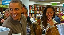 Raw: Obama Goes Shopping at DC Bookstore