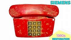 RESTORATION the 1980s vintage SIEMENS Telephone