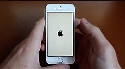 iPhone 5S - Primer encendido