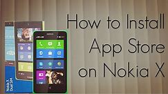 Nokia X App Store - How to Install Apps - Interface Demo by PhoneRadar