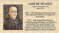 JUAN DE VELASCO. Biografía de un historiador. Por Elvis Orellana Espinoza, Investigador (Ecuador).