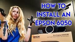 How to install an Epson 6050 | 5050 | 4050 | 5040 | 4040 Projector