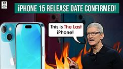 iPhone 15 Release Date - Finally Official Confirmation! Apple Event 23