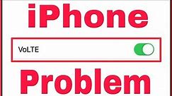 iPhone | How To Fix VoLTE Not Working || Not Start VoLTE | Not Show VoLTE Problem Solve iOS 14 ,15