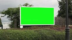 Blank Billboard Advertising Display Board Green Stock Footage Video (100% Royalty-free) 1053093005 | Shutterstock