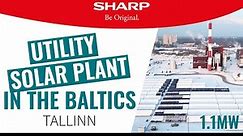 Largest PV Solar Installation in the Baltic States by SHARP