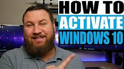 How to Activate Windows 10