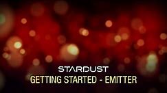 Stardust Getting Started Tutorial - Emitter Node