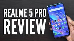 Realme 5 Pro Smartphone Review with Pros & Cons