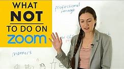 Video conference call etiquette | How to do a Zoom call