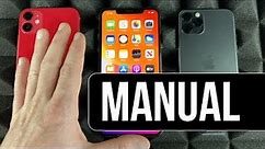 Manual: iPhone 11 Pro Max 256gb | Beginners guide | New to iPhone + Tips & Tricks