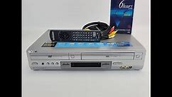 Sony DVD VCR Player Combo VHS Tape Recorder Model SLV-D201P Working! For Sale on eBay!
