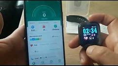 Comment connecter la montre sport avec l'application Fitpro Android et IOS