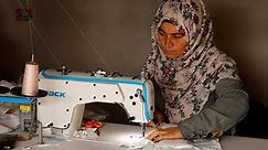 Adapting in times of crisis: Gaza tailors make diapers instead of wedding dresses