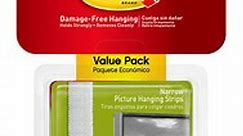 Command Narrow Picture Hangers Value Pack, 12 Pairs