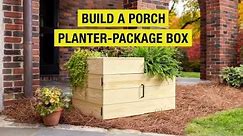 DIY Package Drop Box Planter | YellaWood