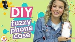 DIY Indoor Activities for Kids | DIY Fuzzy Phone Case