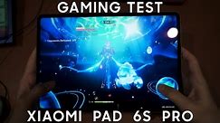 Gaming test - Xiaomi Pad 6s Pro with Snapdragon 8 Gen 2
