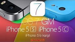 iPhone 5s ve 5c, 5 arasındaki farklar! iOS 7 GM ile gelen yenilikler!