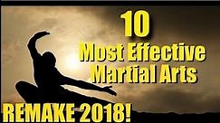 Top Ten Most Effective Martial Arts - Remake 2018!