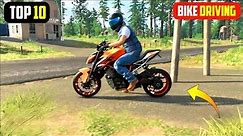 Top 10 bike driving games for android | Best bike simulator game for android 2023