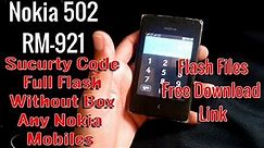 How To Nokia 502 Password Unlock Code Without Box ( Free Download )