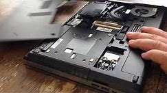 How to remove and install a new DVD optical drive in a HP EliteBook 8460p