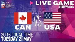 Canada vs. USA | Full Game | 2019 IIHF Ice Hockey World Championship