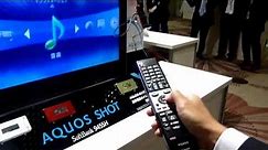 「AQUOS SHOT SoftBank 945SH」をテレビのリモコンで操作する