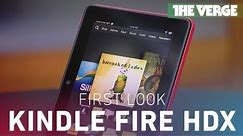 A hands-on look at Amazon's Kindle Fire HDX with Mayday customer support