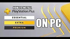 How To Install Playstation Plus On PC #playstationplus