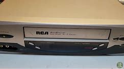 2002 RCA VCR repair attempt (Model VR-661HF)