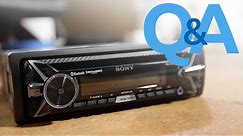 Sony MEX-XB100BT Car Stereo Impressions and Installation | Car Audio Q&A