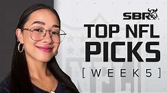 NFL Picks Week 5 🏈 | SBR’s Top Free NFL Picks + Best Bets Show