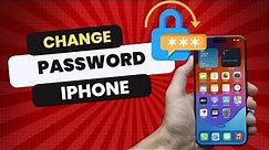 How To Change Your Password On iPhone