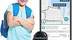 AngelSense Personal GPS Tracker for Kids, Teen, Autism, Special Needs, Elderly, Dementia - 2-Way Auto-Answer Speakerphone & SOS Button - School Bus Tracking - Easy-to-Use App