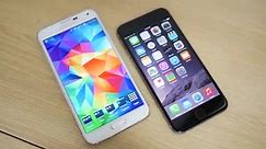 iPhone 6 - iPhone 6 vs Samsung Galaxy S5 - Quick Look!