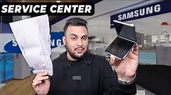 I Broke Samsung Z Flip 5 Screen - Service Center REVIEW!