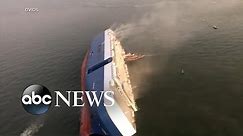 4 missing after cargo ship capsizes off Georgia coast | ABC News