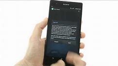 Sony Xperia T2 Ultra: user interface