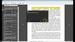 Using the Kindle for PC app