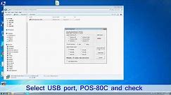 MUNBYN How to install pos-80 Windows driver